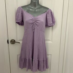 Lavender Off-Shoulder Sundress, Sz M